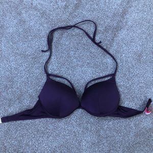 Victorious secret push up Maroon strappy swim top